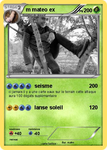 Pokemon m mateo ex