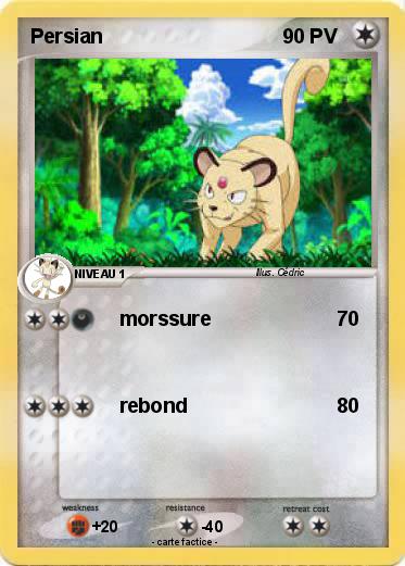 Pokemon Persian