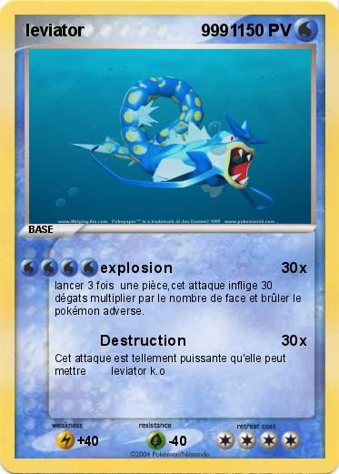 Pokemon leviator                         9991