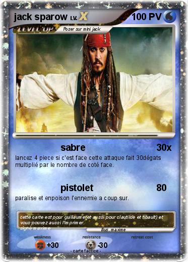 Pokemon jack sparow