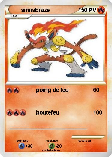 Pokemon simiabraze