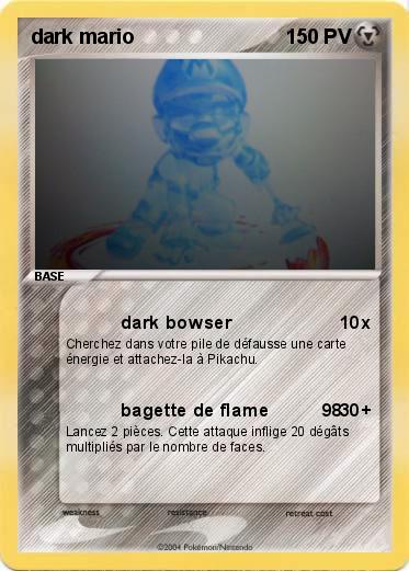 Pokemon dark mario