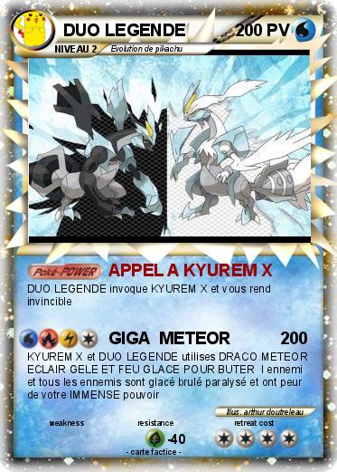 Pokemon DUO LEGENDE