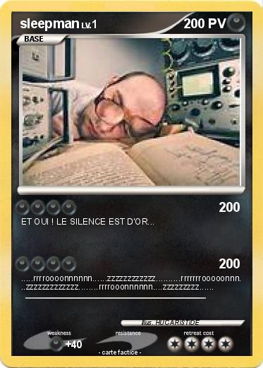 Pokemon sleepman