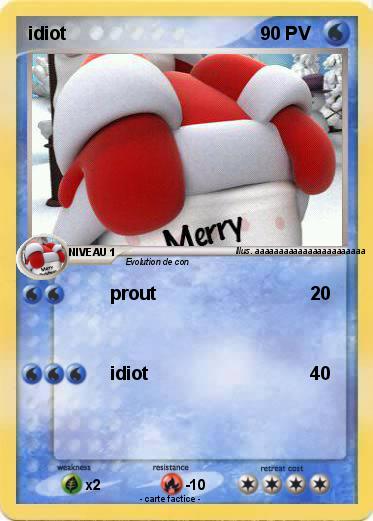 Pokemon idiot