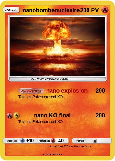 Pokemon nanobombenucléaire