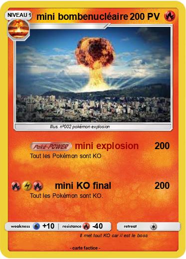 Pokemon mini bombenucléaire
