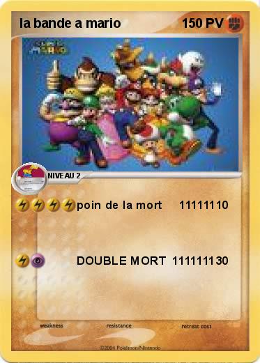 Pokemon la bande a mario