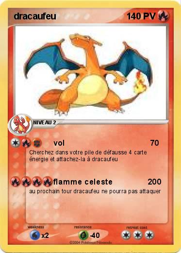 Pokemon dracaufeu