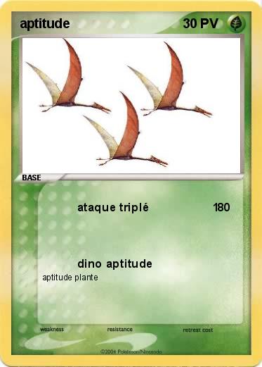 Pokemon aptitude