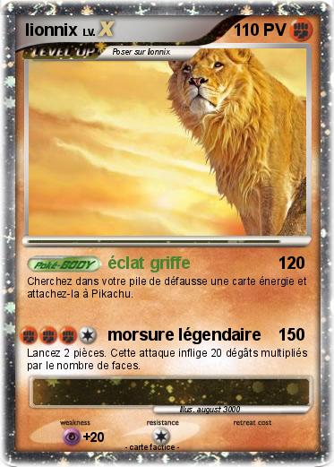 Pokemon lionnix