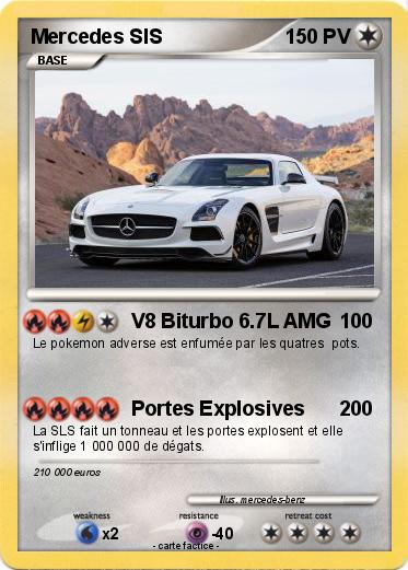 Pokemon Mercedes SlS
