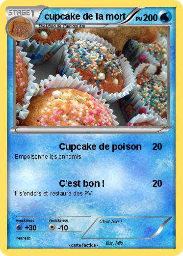 Pokemon cupcake de la mort