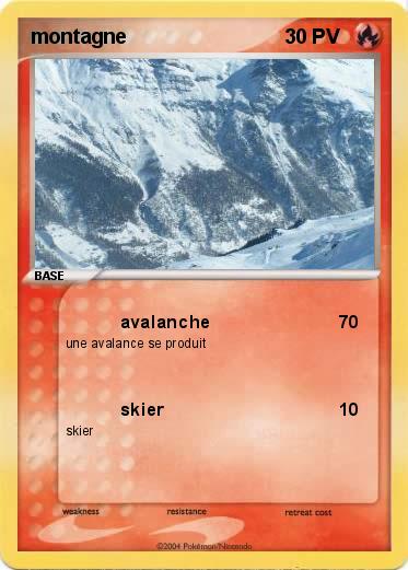 Pokemon montagne