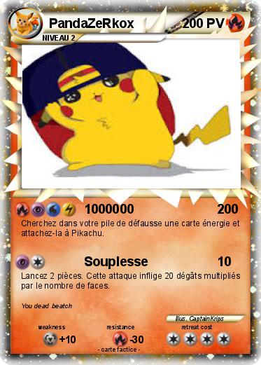 Pokemon PandaZeRkox