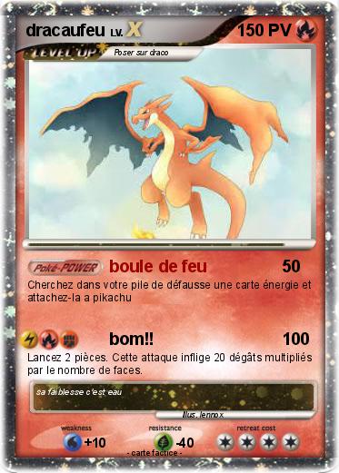 Pokemon dracaufeu