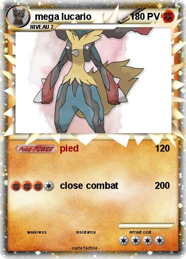 Pokemon mega lucario