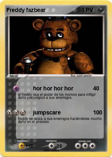 Pokemon Freddy fazbear