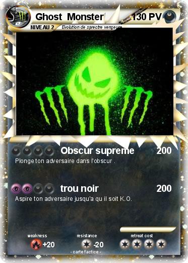 Pokemon Ghost  Monster