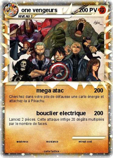 Pokemon one vengeurs