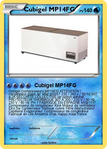 Pokemon Cubigel MP14FG