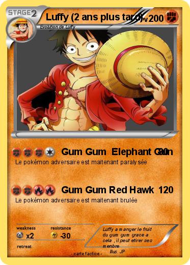 Pokemon Luffy (2 ans plus tard)
