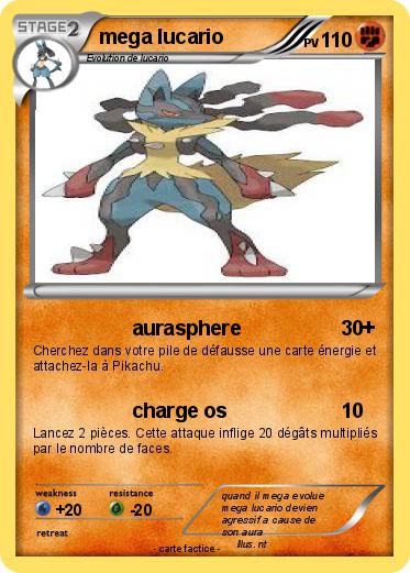 Pokemon mega lucario