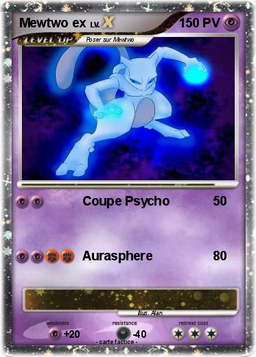 Pokemon Mewtwo ex