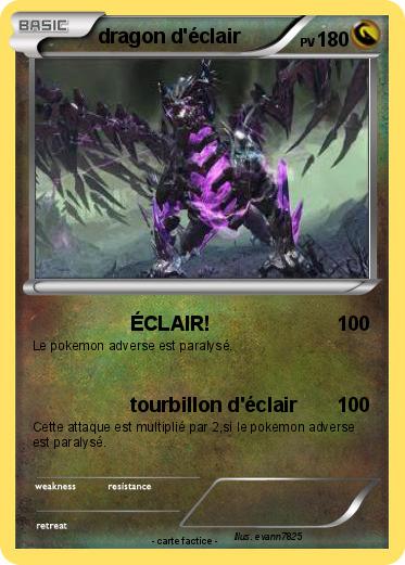 Pokemon dragon d'éclair