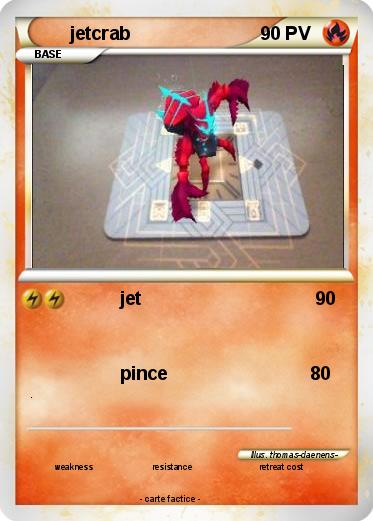Pokemon jetcrab