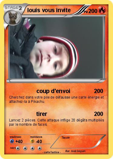 Pokemon louis vous invite