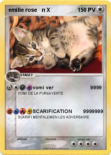 Pokemon emilie rose   n X