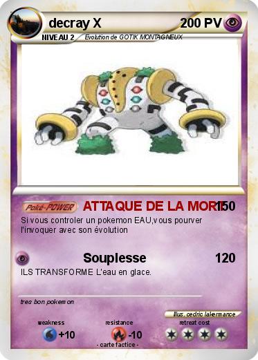Pokemon decray X