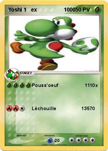 Pokemon Yoshi 1   ex                  1000