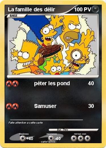 Pokemon La famille des délir