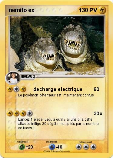 Pokemon nemito ex