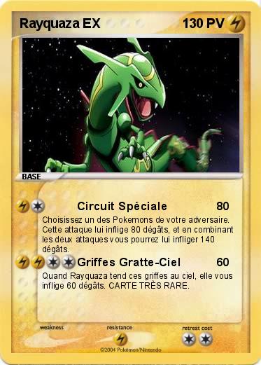 Pokemon Rayquaza EX