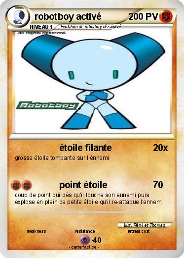 Pokemon robotboy activé