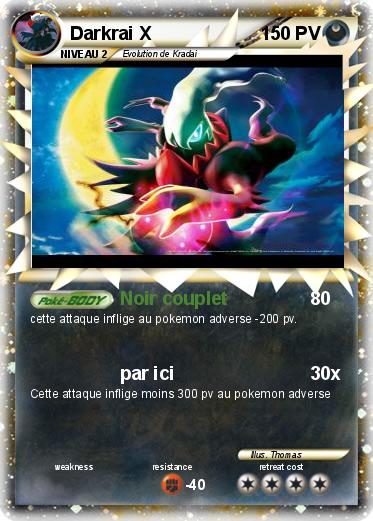 Pokemon Darkrai X