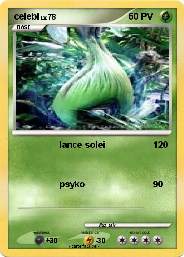 Pokemon celebi
