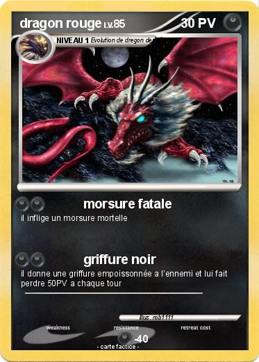 Pokemon dragon rouge