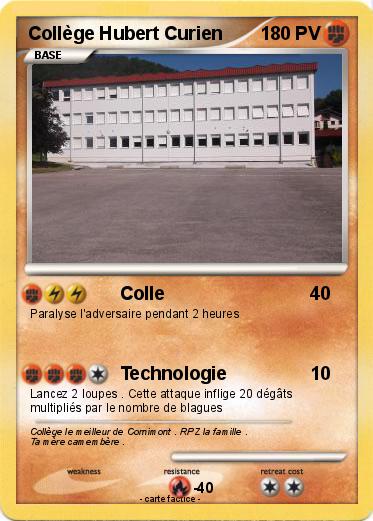 Pokemon Collège Hubert Curien