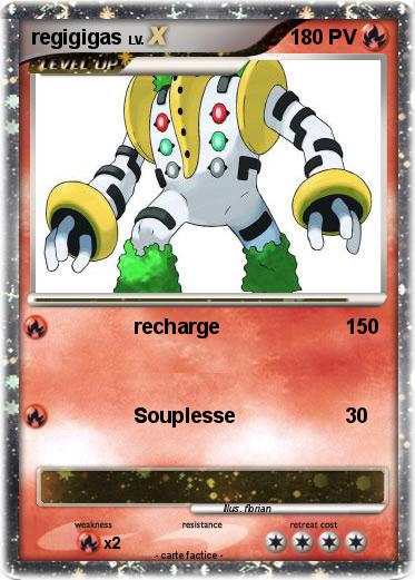 Pokemon regigigas