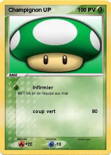 Pokemon Champignon UP