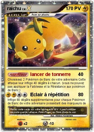 Pokemon raichu