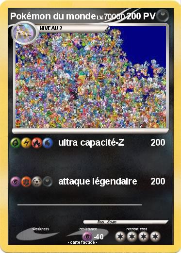 Pokemon Pokémon du monde