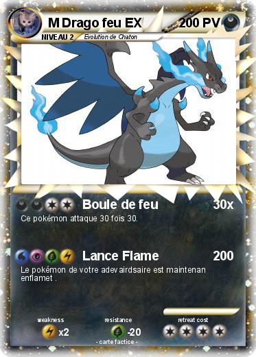 Pokemon M Drago feu EX