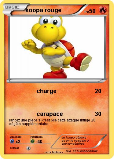 Pokemon koopa rouge