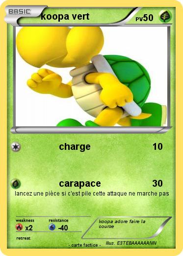 Pokemon koopa vert