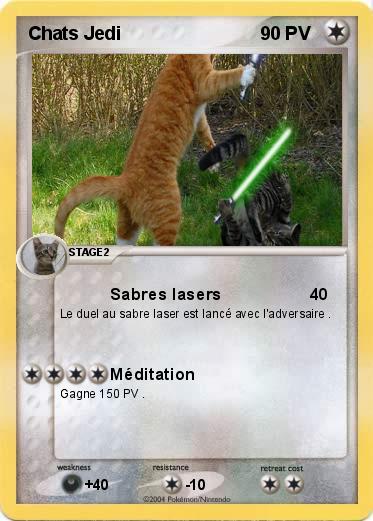 Pokemon Chats Jedi 